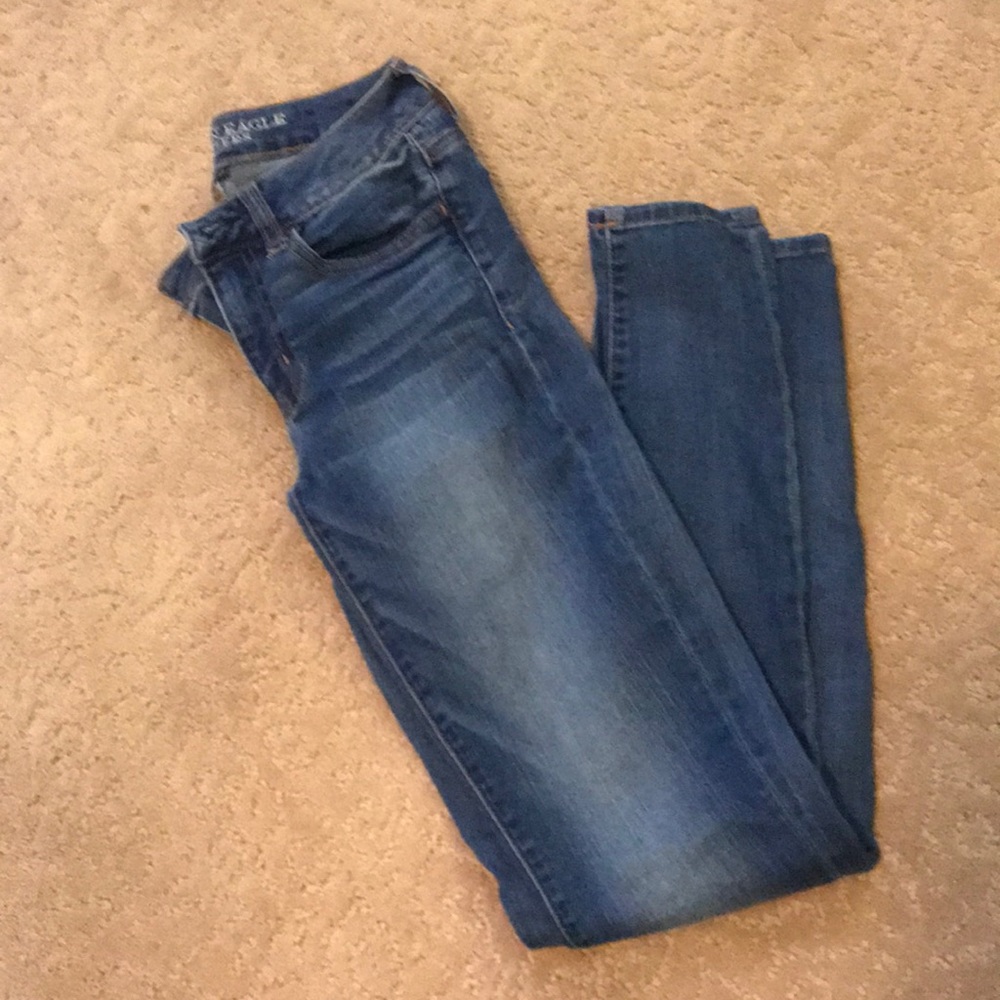 Dark Blue American Eagle Jeans